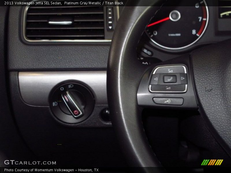 Platinum Gray Metallic / Titan Black 2013 Volkswagen Jetta SEL Sedan