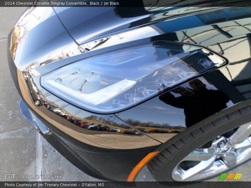 Black / Jet Black 2014 Chevrolet Corvette Stingray Convertible