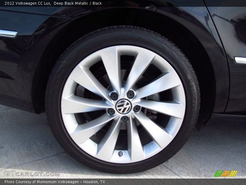 Deep Black Metallic / Black 2012 Volkswagen CC Lux
