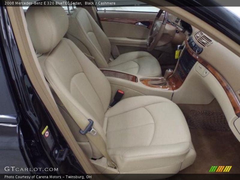 Black / Cashmere 2008 Mercedes-Benz E 320 BlueTEC Sedan