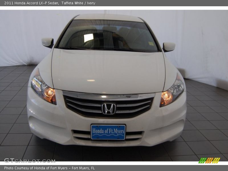 Taffeta White / Ivory 2011 Honda Accord LX-P Sedan