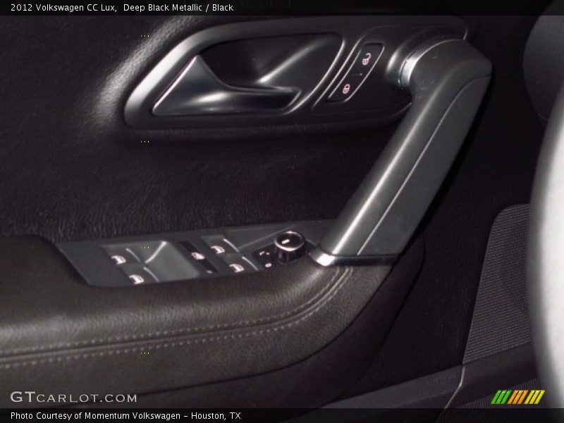 Deep Black Metallic / Black 2012 Volkswagen CC Lux