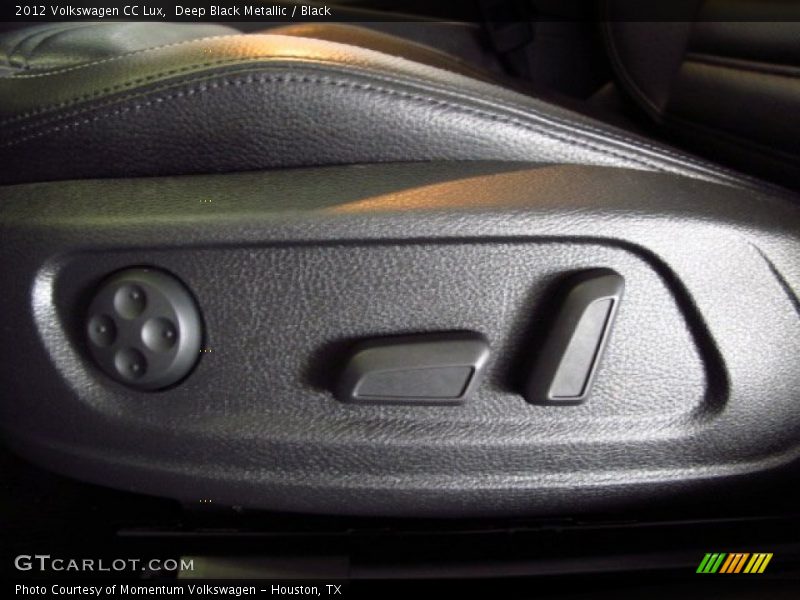 Deep Black Metallic / Black 2012 Volkswagen CC Lux