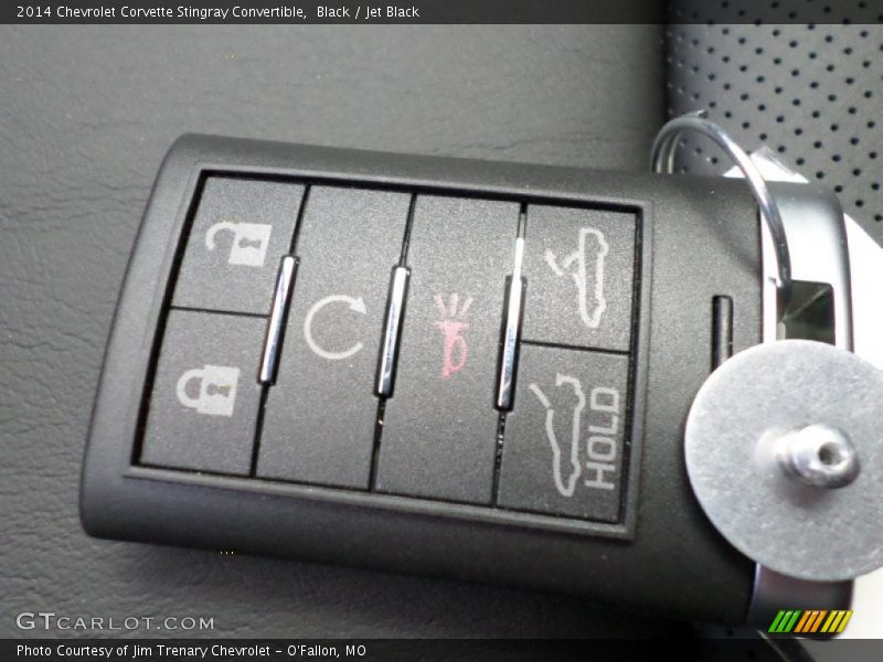 Keys of 2014 Corvette Stingray Convertible