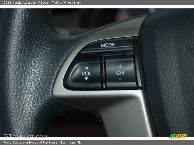 Taffeta White / Ivory 2011 Honda Accord LX-P Sedan