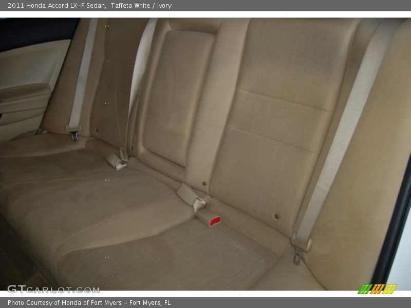Taffeta White / Ivory 2011 Honda Accord LX-P Sedan