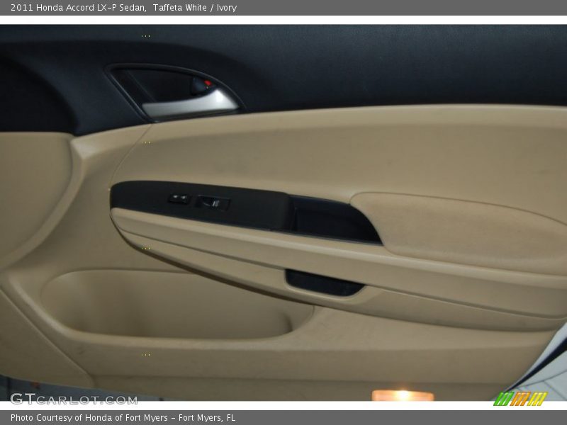 Taffeta White / Ivory 2011 Honda Accord LX-P Sedan