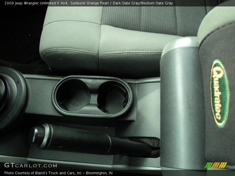 Sunburst Orange Pearl / Dark Slate Gray/Medium Slate Gray 2009 Jeep Wrangler Unlimited X 4x4