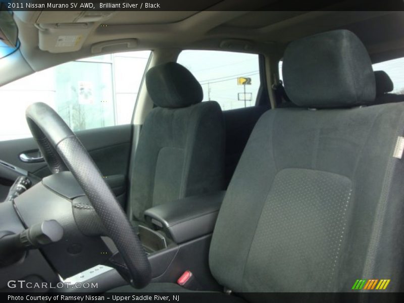 Brilliant Silver / Black 2011 Nissan Murano SV AWD