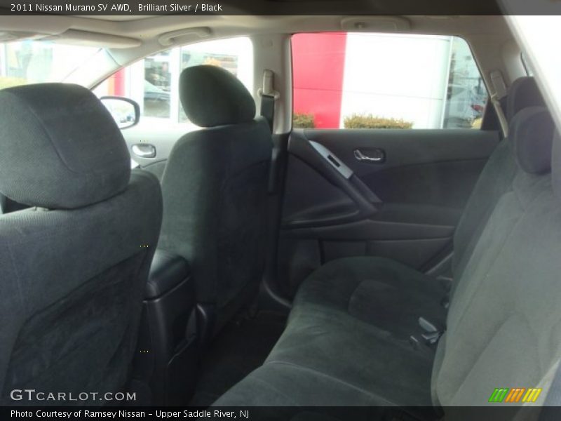 Brilliant Silver / Black 2011 Nissan Murano SV AWD