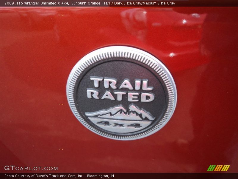  2009 Wrangler Unlimited X 4x4 Logo