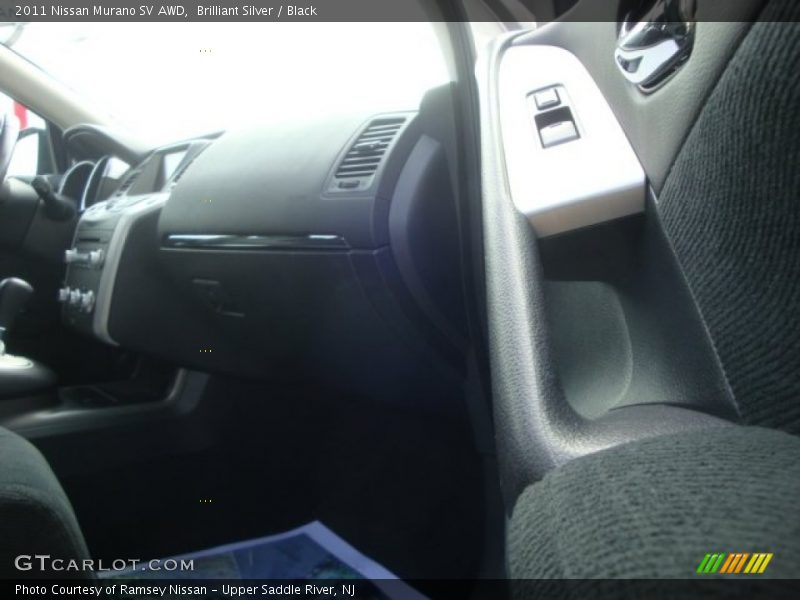 Brilliant Silver / Black 2011 Nissan Murano SV AWD
