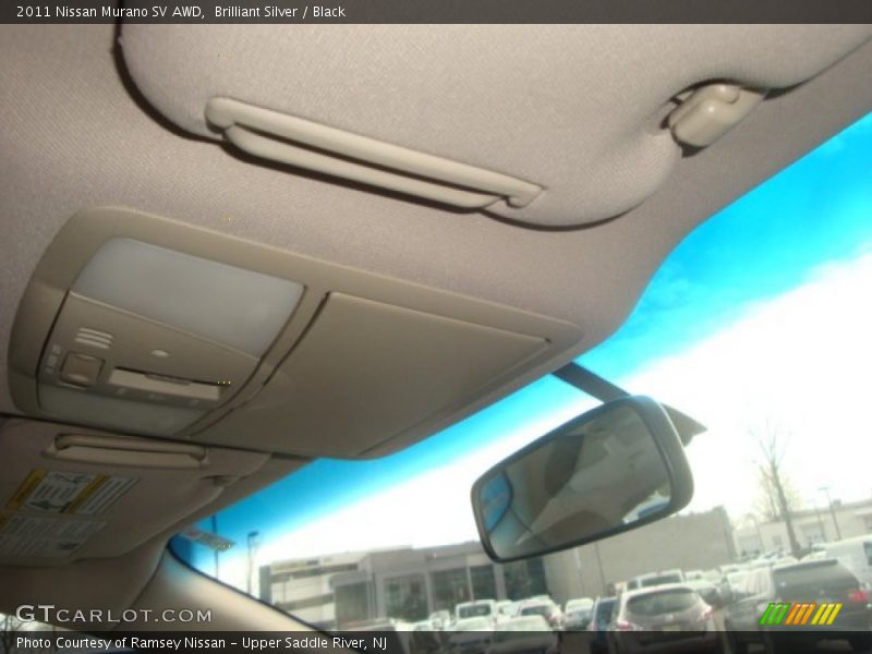 Brilliant Silver / Black 2011 Nissan Murano SV AWD