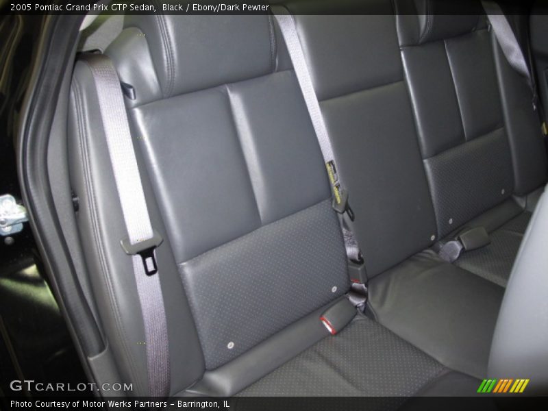 Black / Ebony/Dark Pewter 2005 Pontiac Grand Prix GTP Sedan