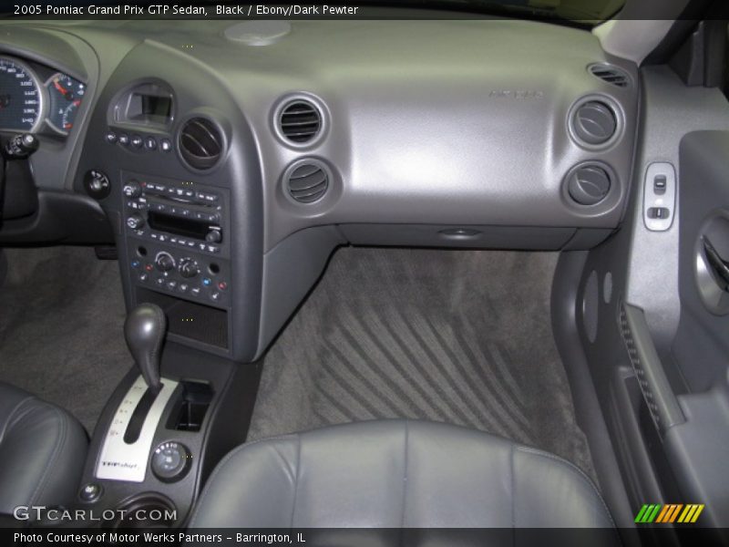 Black / Ebony/Dark Pewter 2005 Pontiac Grand Prix GTP Sedan