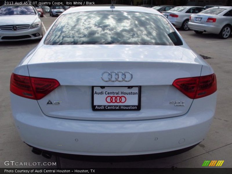 Ibis White / Black 2013 Audi A5 2.0T quattro Coupe