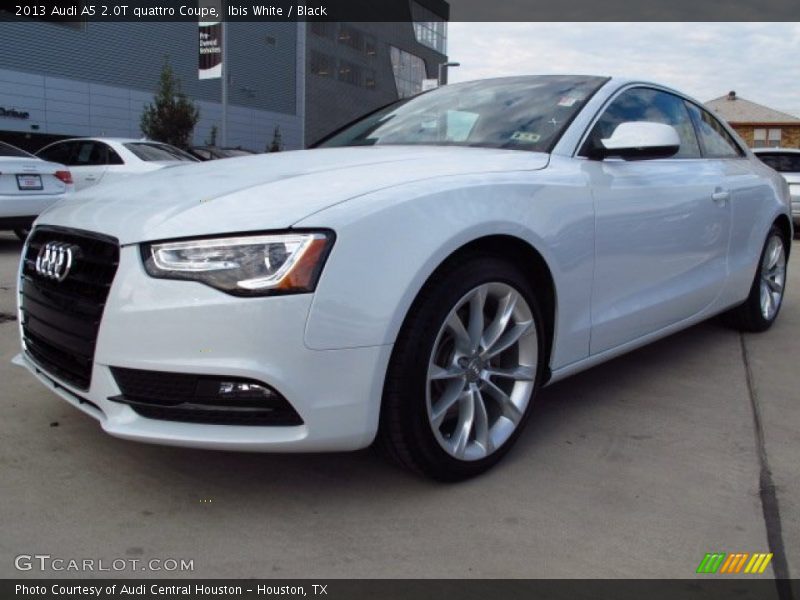 Ibis White / Black 2013 Audi A5 2.0T quattro Coupe