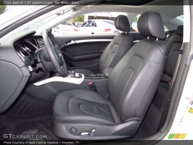 Ibis White / Black 2013 Audi A5 2.0T quattro Coupe