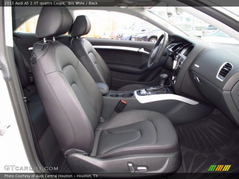 Ibis White / Black 2013 Audi A5 2.0T quattro Coupe