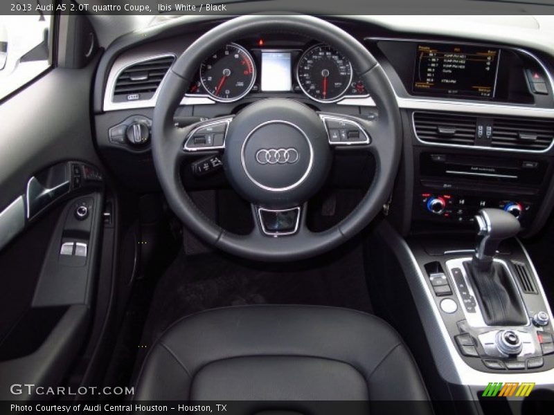 Ibis White / Black 2013 Audi A5 2.0T quattro Coupe