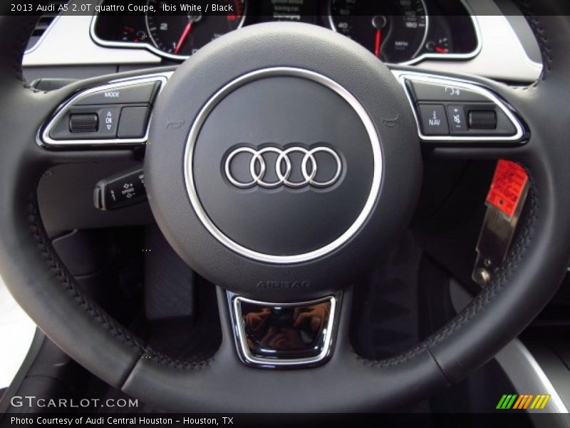 Ibis White / Black 2013 Audi A5 2.0T quattro Coupe