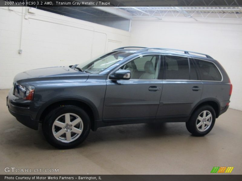 Titanium Gray Metallic / Taupe 2007 Volvo XC90 3.2 AWD