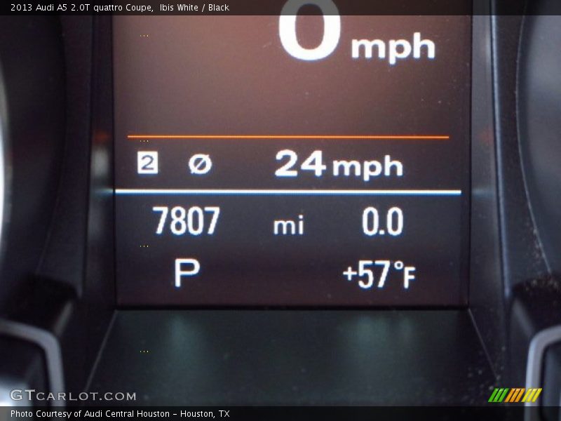 Ibis White / Black 2013 Audi A5 2.0T quattro Coupe