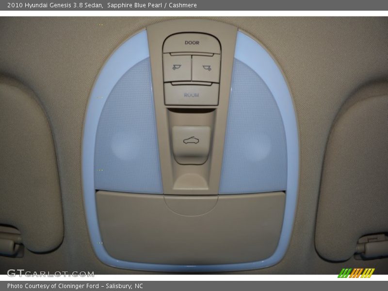 Sapphire Blue Pearl / Cashmere 2010 Hyundai Genesis 3.8 Sedan