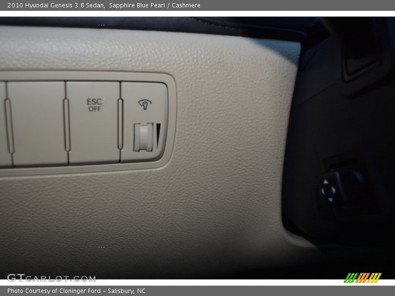 Sapphire Blue Pearl / Cashmere 2010 Hyundai Genesis 3.8 Sedan
