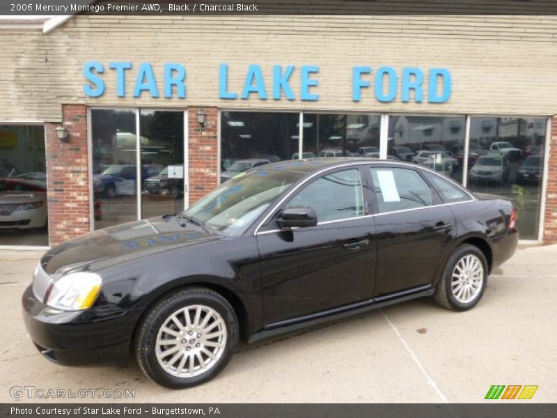 Black / Charcoal Black 2006 Mercury Montego Premier AWD