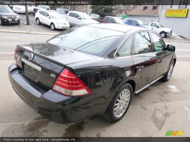 Black / Charcoal Black 2006 Mercury Montego Premier AWD
