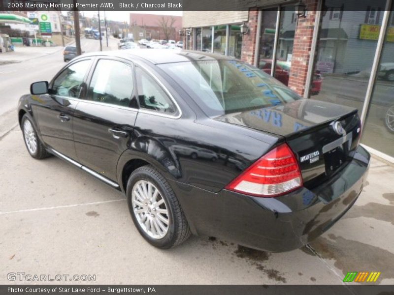 Black / Charcoal Black 2006 Mercury Montego Premier AWD