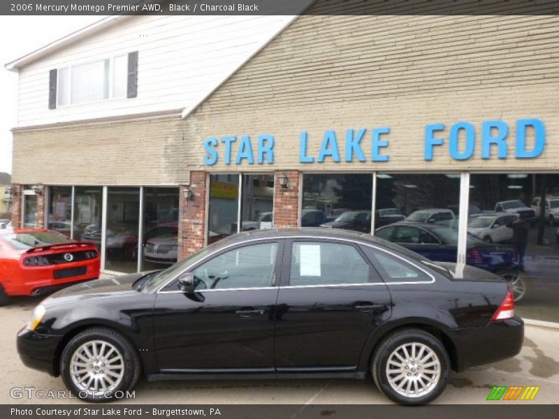 Black / Charcoal Black 2006 Mercury Montego Premier AWD