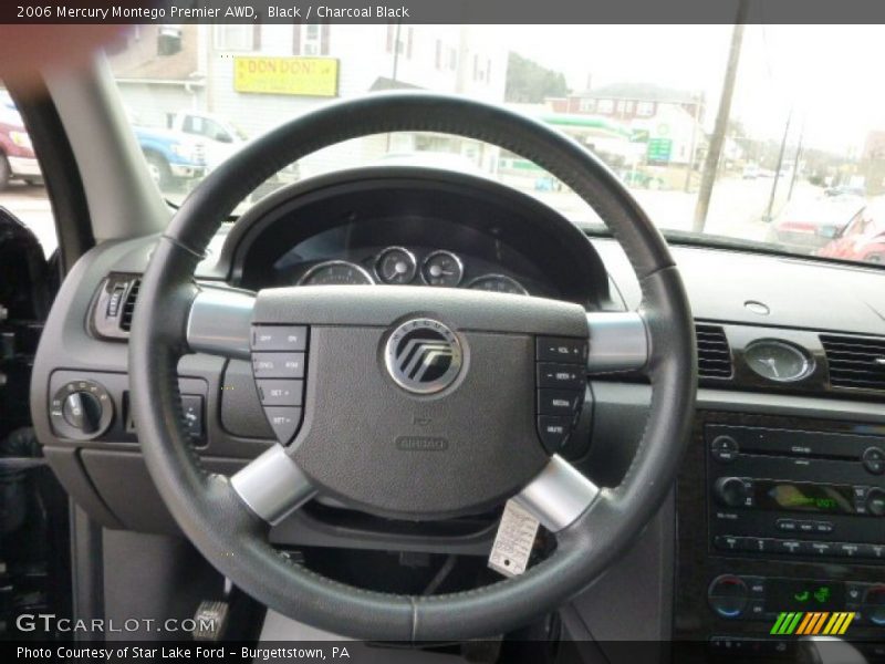 Black / Charcoal Black 2006 Mercury Montego Premier AWD