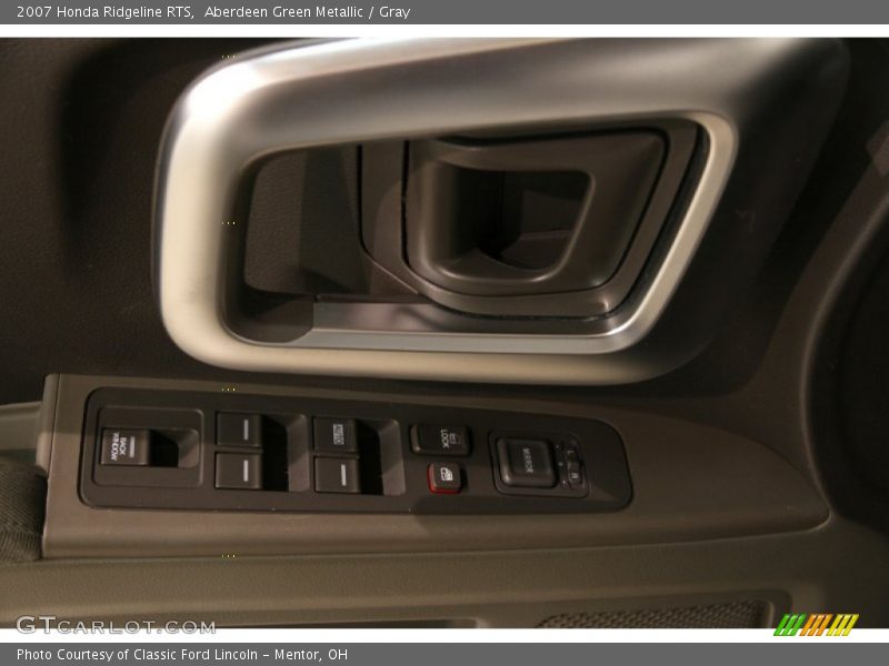 Aberdeen Green Metallic / Gray 2007 Honda Ridgeline RTS