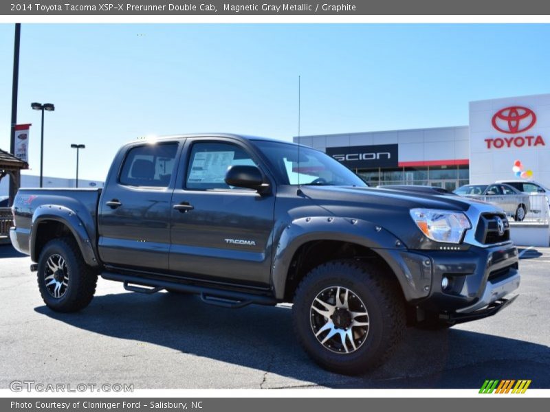 Magnetic Gray Metallic / Graphite 2014 Toyota Tacoma XSP-X Prerunner Double Cab