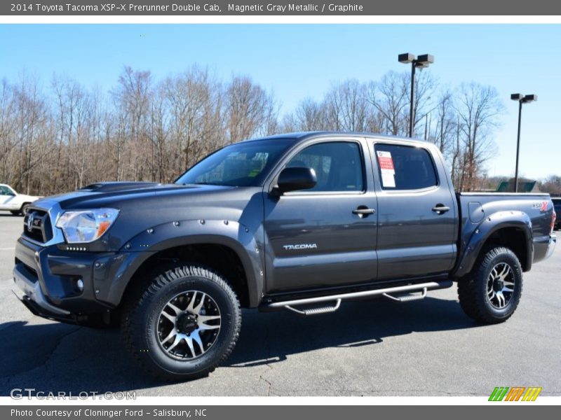 Magnetic Gray Metallic / Graphite 2014 Toyota Tacoma XSP-X Prerunner Double Cab