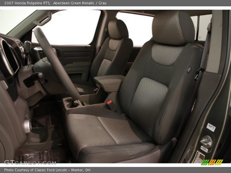 Front Seat of 2007 Ridgeline RTS