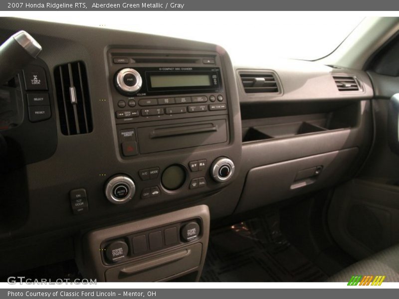 Aberdeen Green Metallic / Gray 2007 Honda Ridgeline RTS
