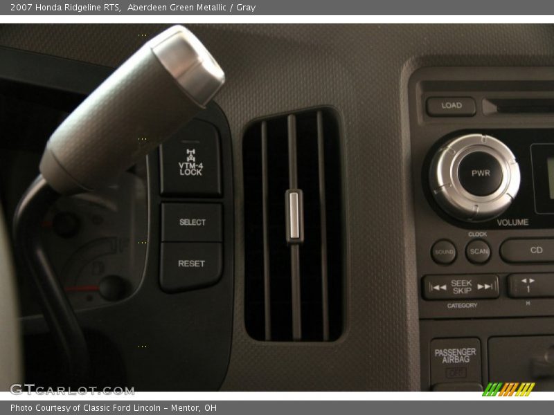 Aberdeen Green Metallic / Gray 2007 Honda Ridgeline RTS