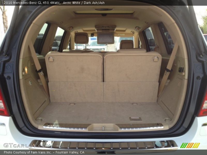 Arctic White / Dark Ash/Ash 2010 Mercedes-Benz GL 450 4Matic