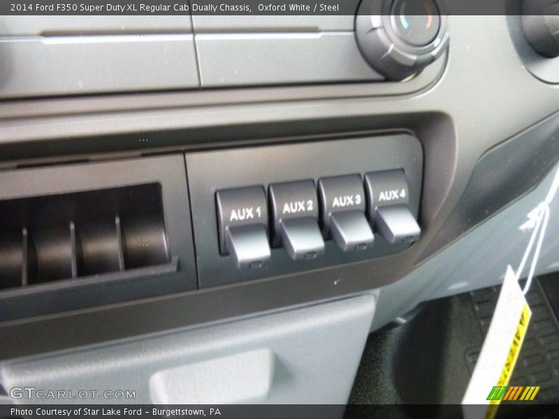 Oxford White / Steel 2014 Ford F350 Super Duty XL Regular Cab Dually Chassis