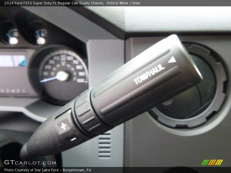 Oxford White / Steel 2014 Ford F350 Super Duty XL Regular Cab Dually Chassis