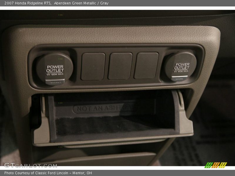 Aberdeen Green Metallic / Gray 2007 Honda Ridgeline RTS
