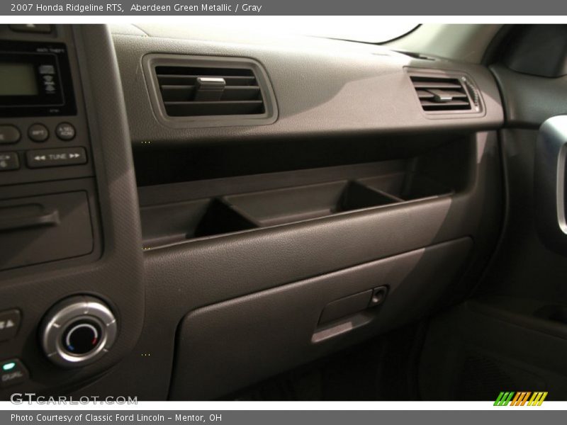 Aberdeen Green Metallic / Gray 2007 Honda Ridgeline RTS