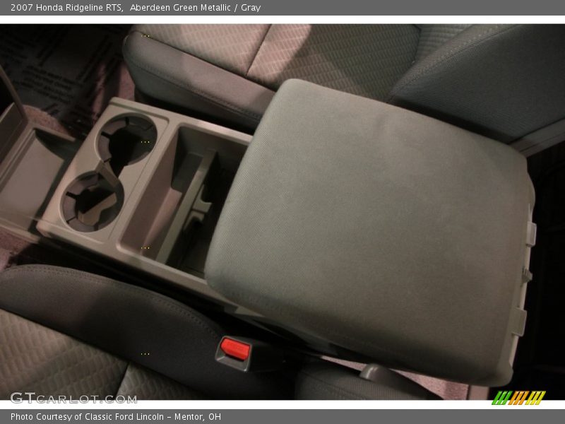 Aberdeen Green Metallic / Gray 2007 Honda Ridgeline RTS