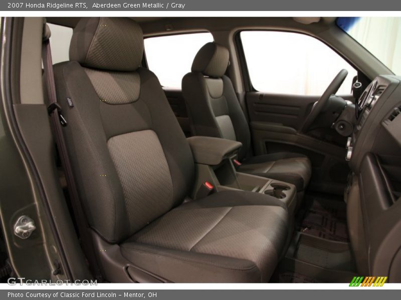 Aberdeen Green Metallic / Gray 2007 Honda Ridgeline RTS