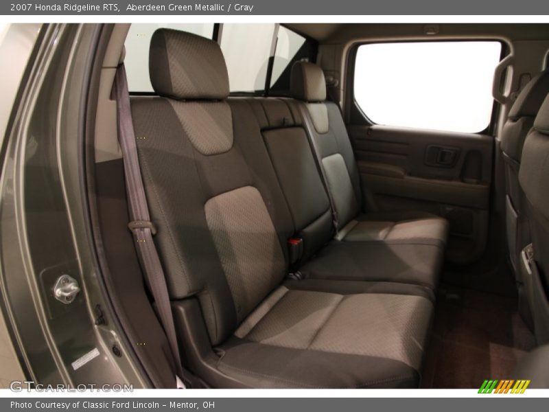 Aberdeen Green Metallic / Gray 2007 Honda Ridgeline RTS