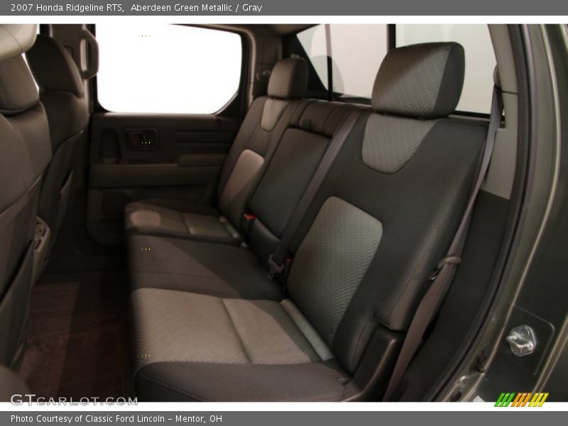 Aberdeen Green Metallic / Gray 2007 Honda Ridgeline RTS