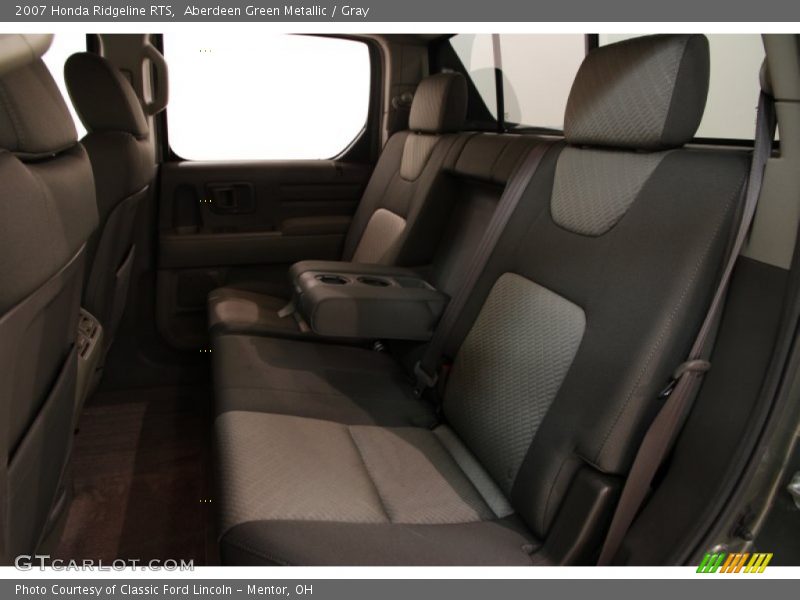 Aberdeen Green Metallic / Gray 2007 Honda Ridgeline RTS